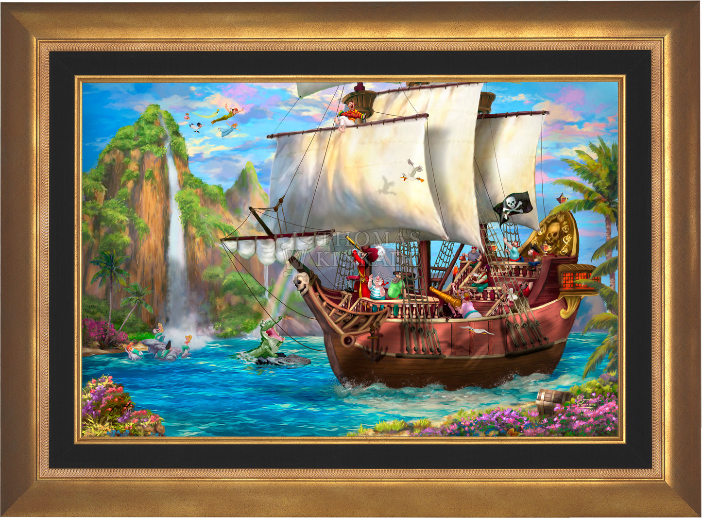 Disney Captain Hook's Never Land Voyage - Jewel Edition Art