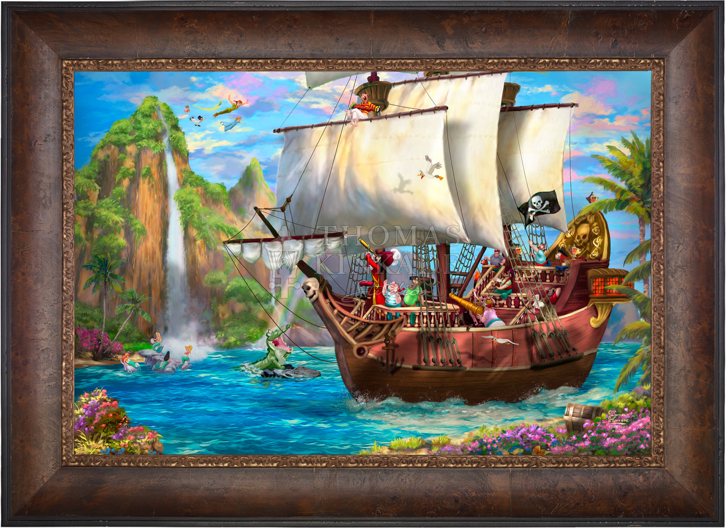Disney Captain Hook's Never Land Voyage - Jewel Edition Art