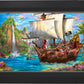 Disney Captain Hook's Never Land Voyage - Limited Edition Canvas