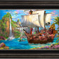 Disney Captain Hook's Never Land Voyage - Limited Edition Canvas