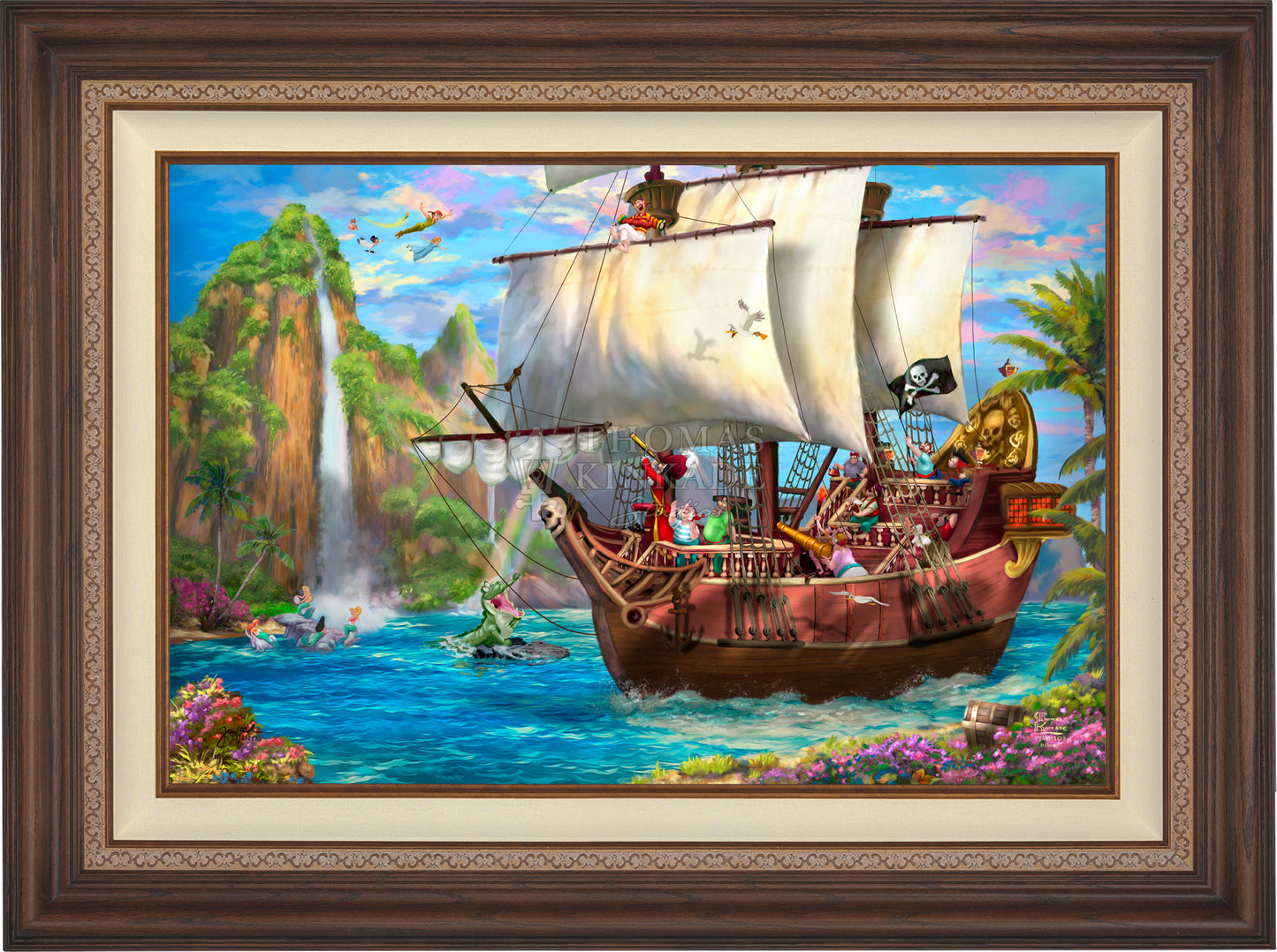 Disney Captain Hook's Never Land Voyage - Jewel Edition Art