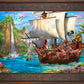 Disney Captain Hook's Never Land Voyage - Limited Edition Canvas
