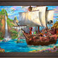 Disney Captain Hook's Never Land Voyage - Limited Edition Canvas