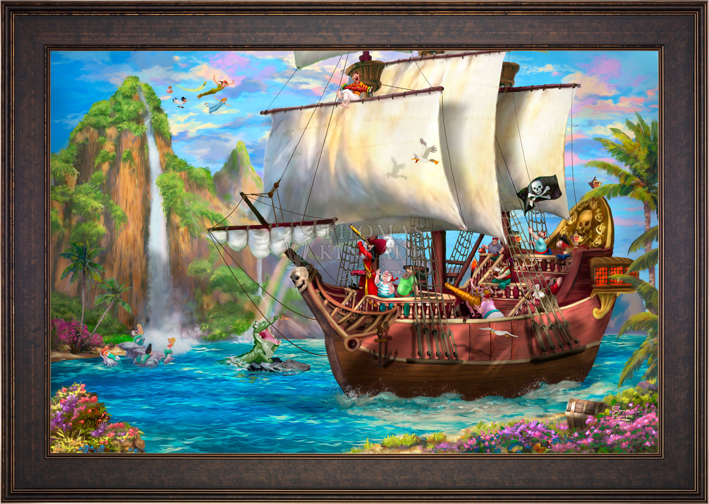 Disney Captain Hook's Never Land Voyage - Jewel Edition Art