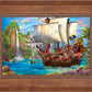 Disney Captain Hook's Never Land Voyage - Limited Edition Canvas