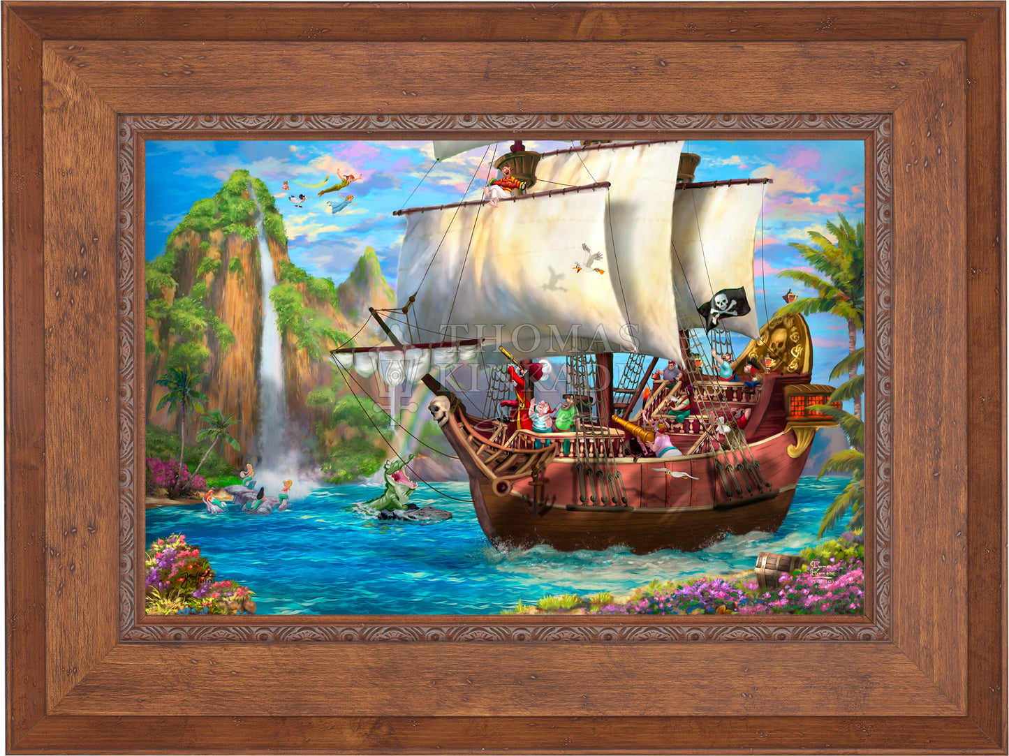 Disney Captain Hook's Never Land Voyage - Jewel Edition Art