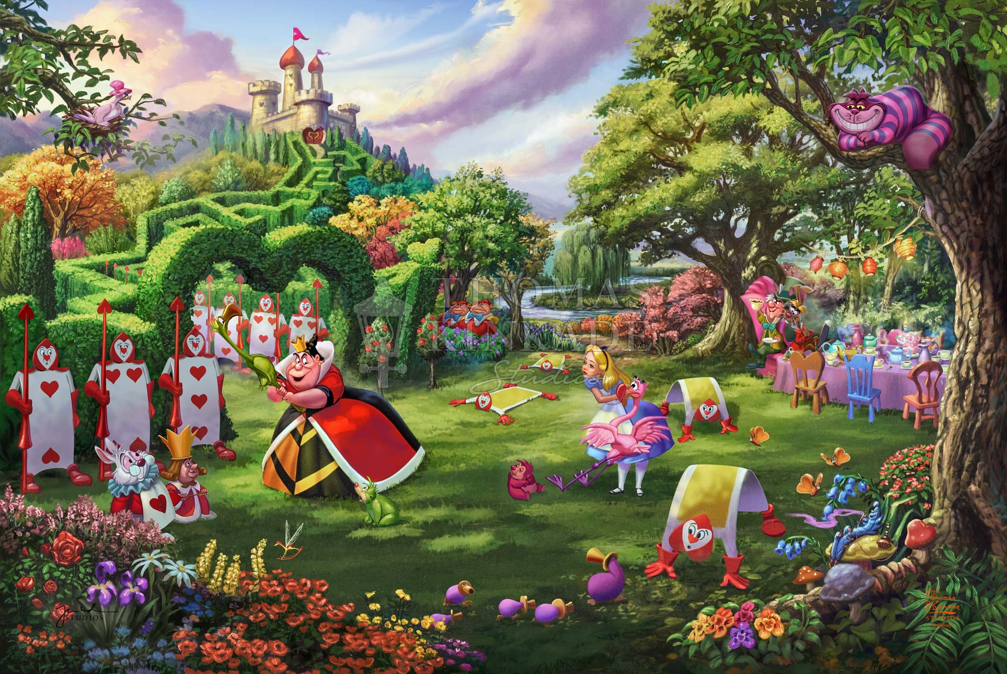 Shop Disney Queen of Hearts - Limited Edition Canvas Wall Art From