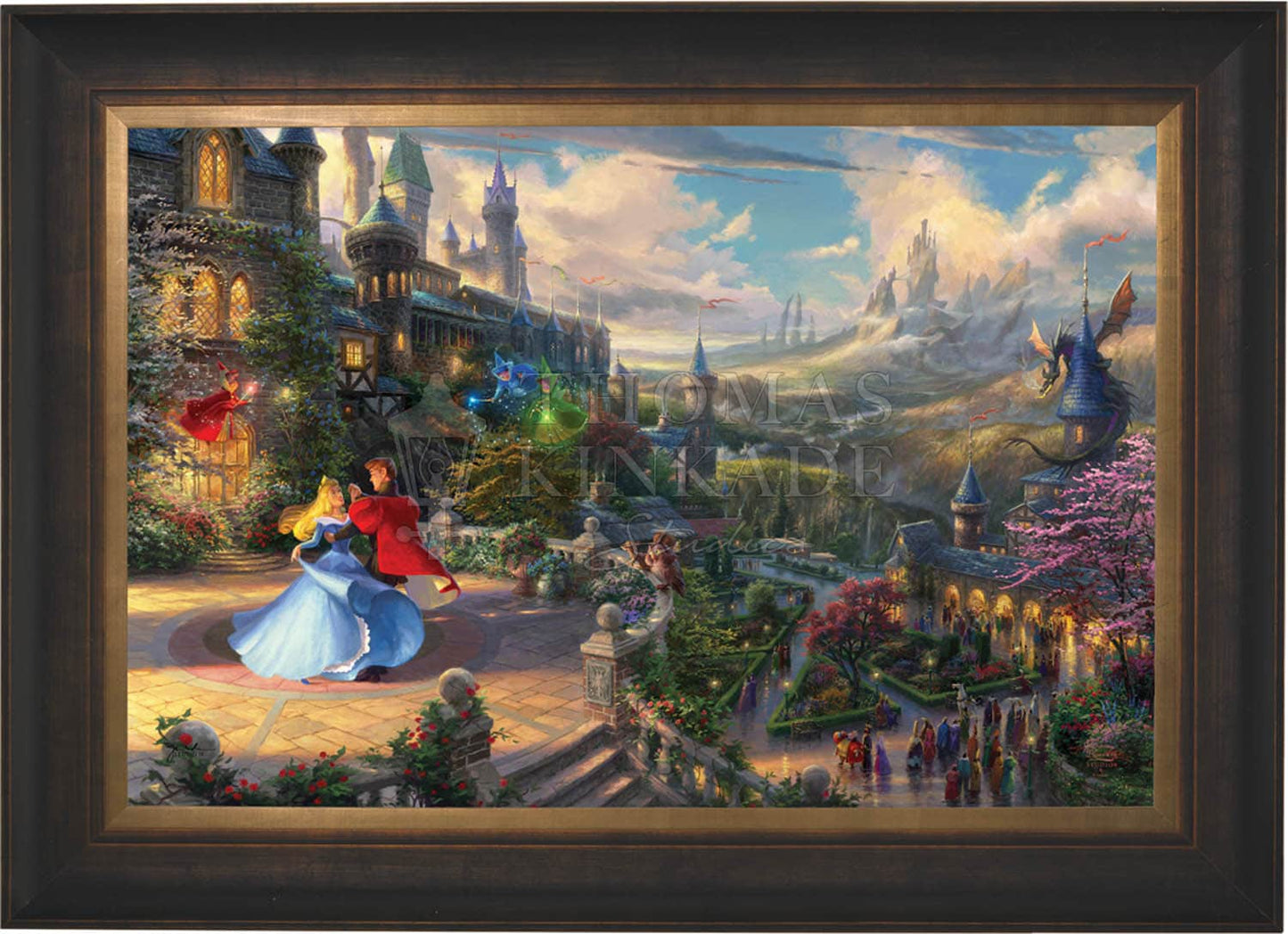 Disney Sleeping Beauty Dancing in the Enchanted Light- Limited Edition Canvas