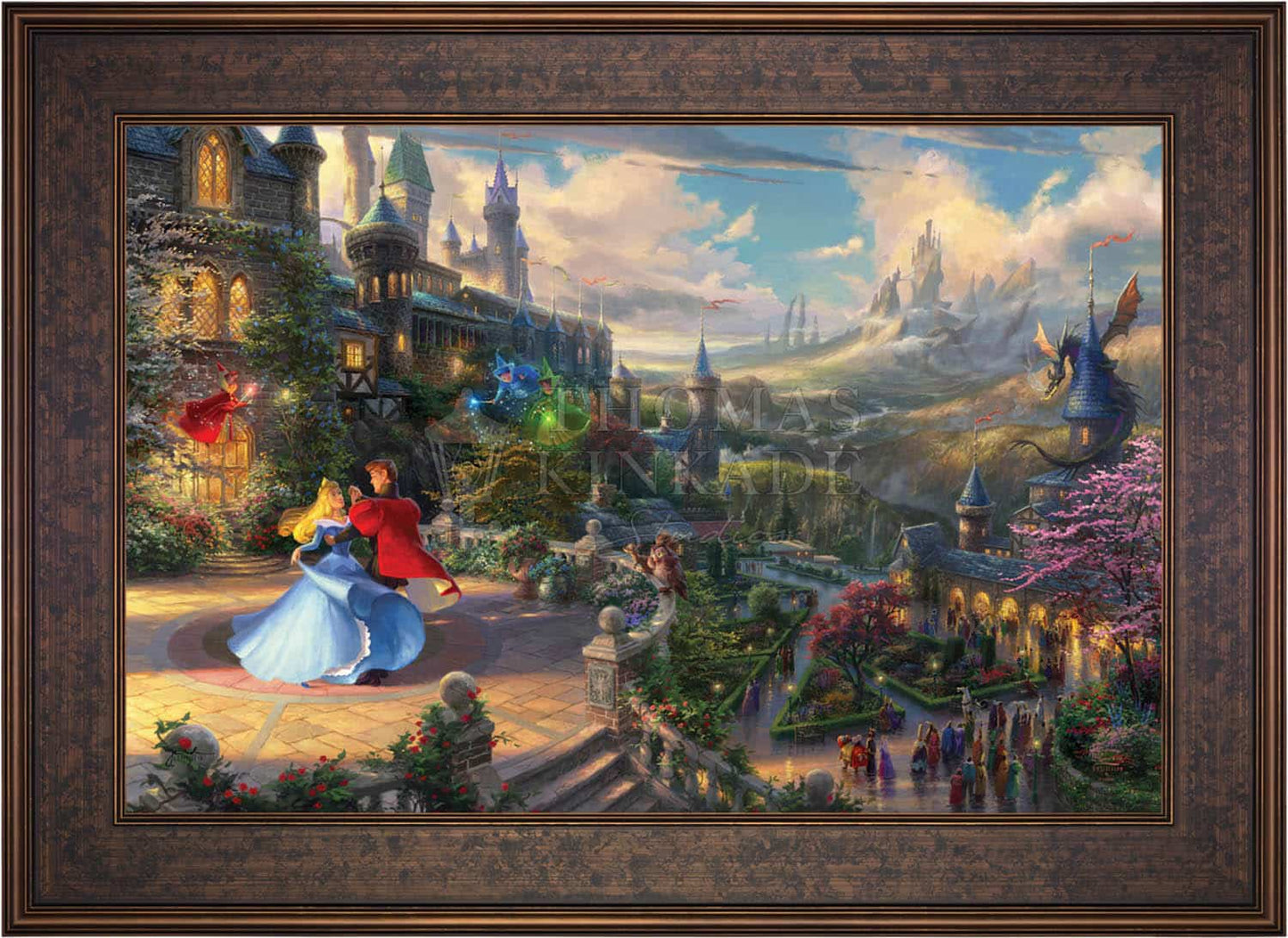 Disney Sleeping Beauty Dancing in the Enchanted Light- Limited Edition Canvas