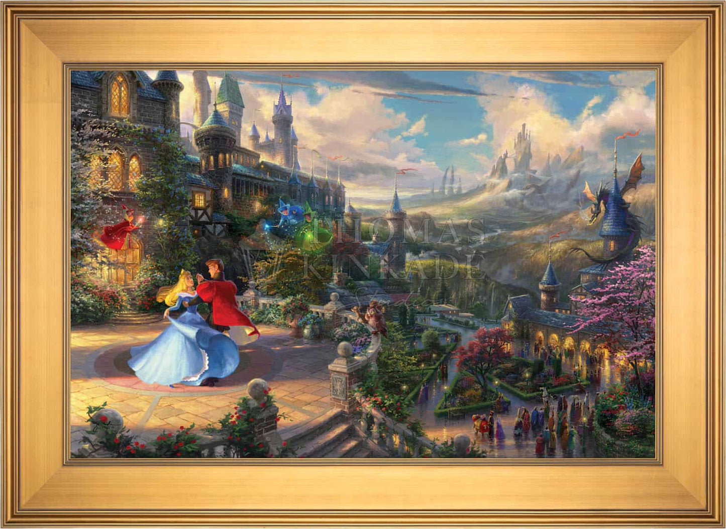 Disney Sleeping Beauty Dancing in the Enchanted Light- Limited Edition Canvas