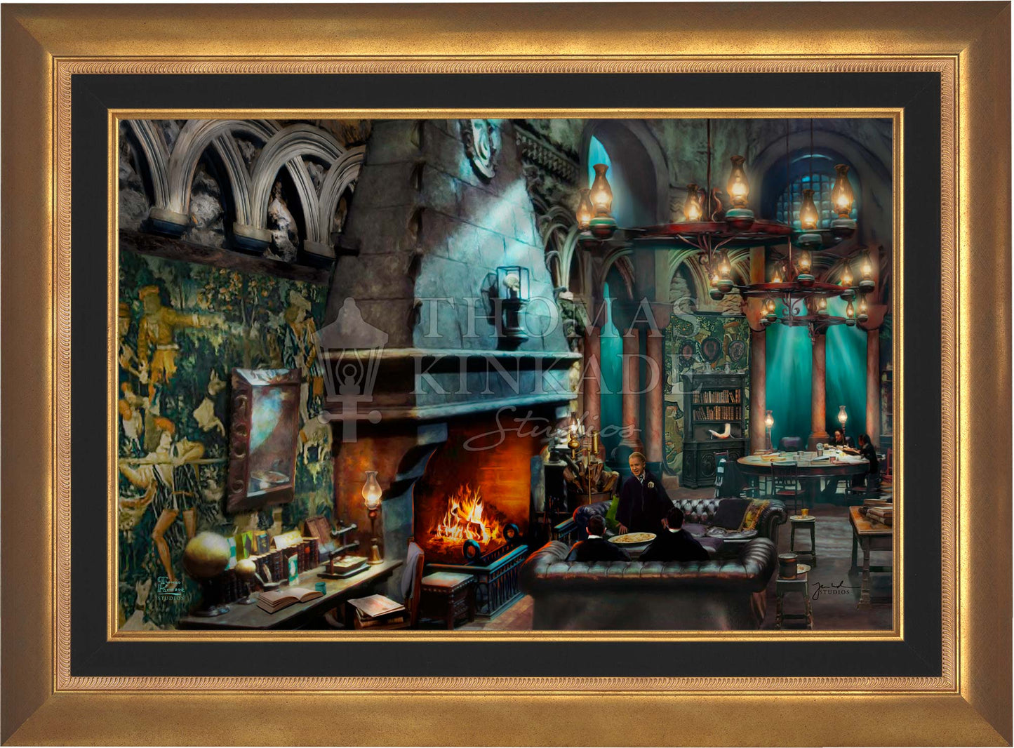 Harry Potter™ Slytherin Room - Limited Edition Canvas