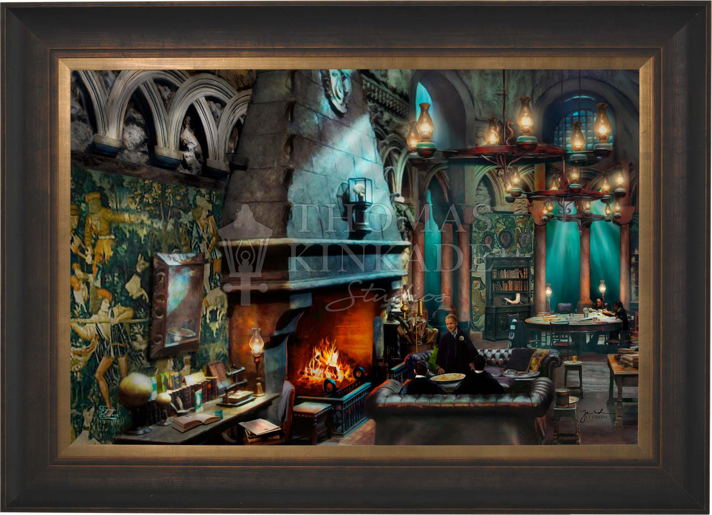 Harry Potter™ Slytherin Room - Limited Edition Canvas