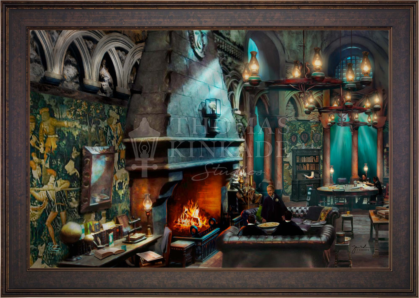 Harry Potter™ Slytherin Room - Limited Edition Canvas