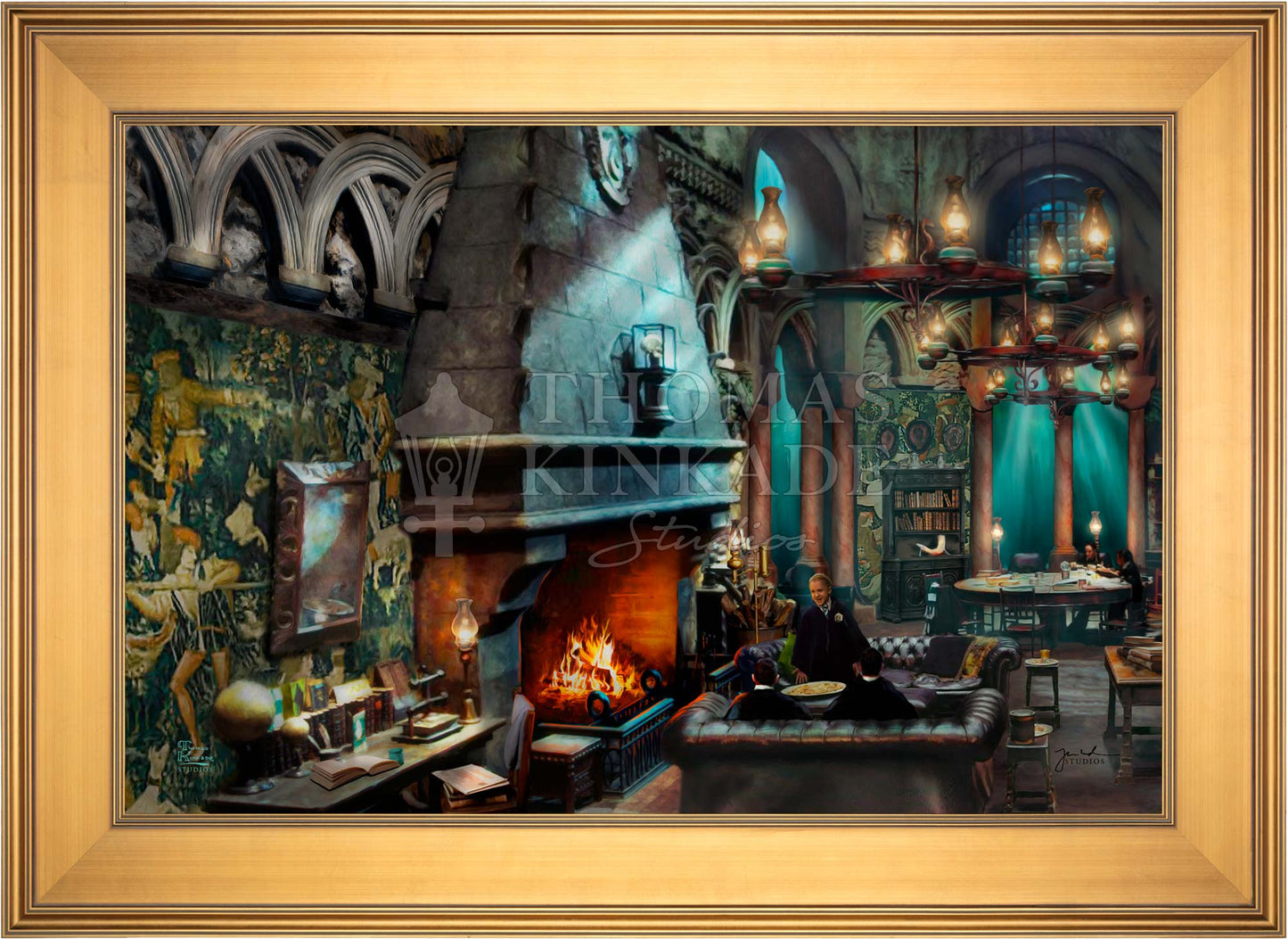 Harry Potter™ Slytherin Room - Limited Edition Canvas