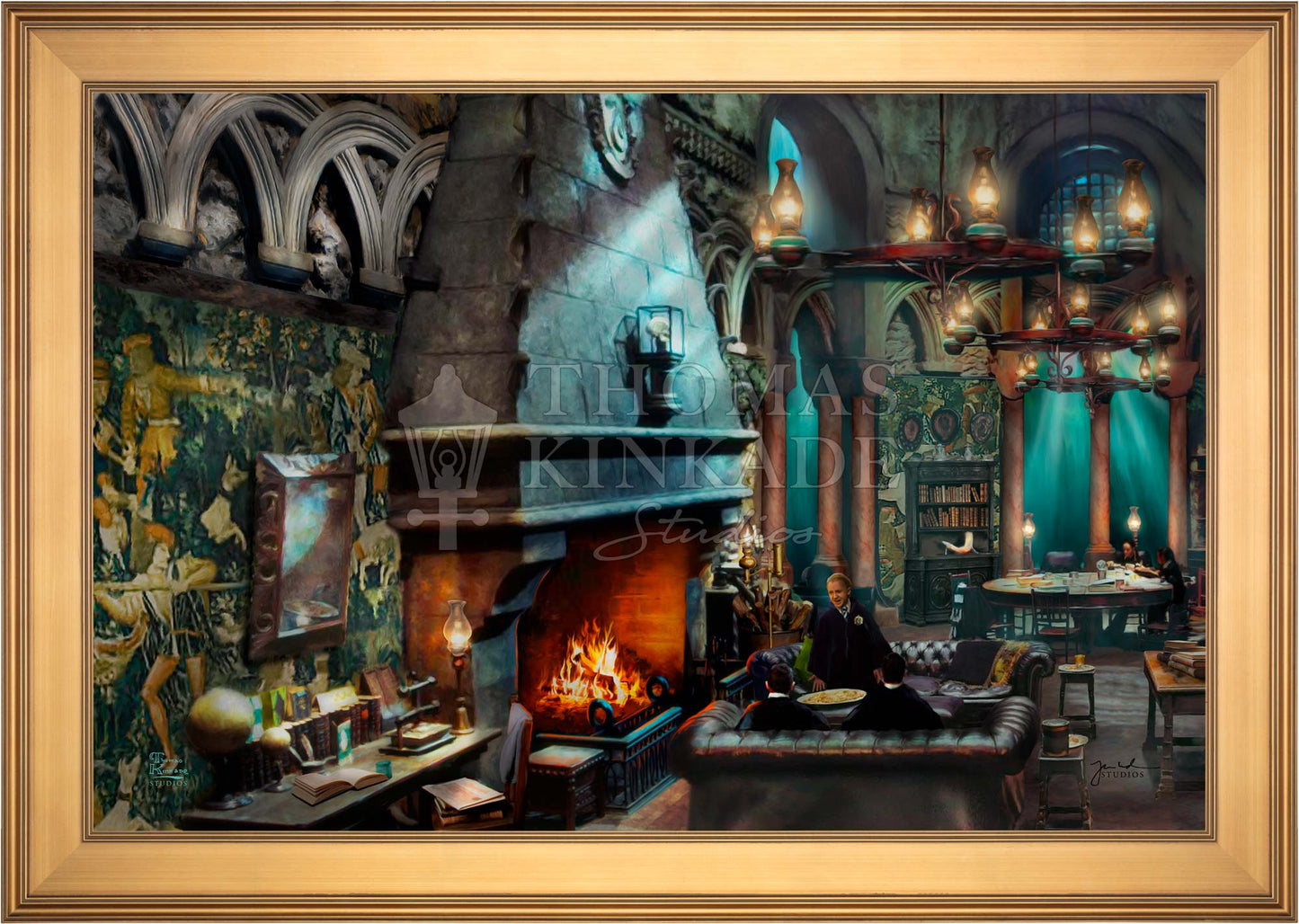 Harry Potter™ Slytherin Room - Limited Edition Canvas