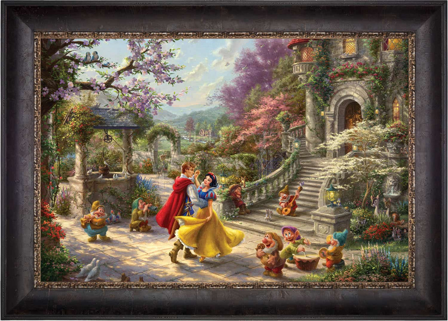 Disney Snow White Dancing in the Sunlight - Limited Edition Canvas
