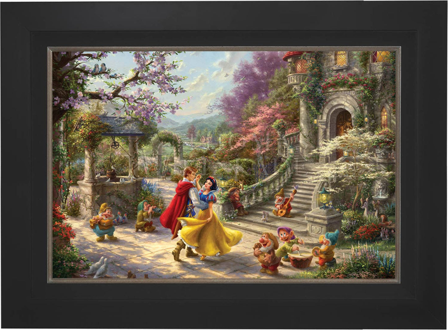 Disney Snow White Dancing in the Sunlight - Limited Edition Canvas