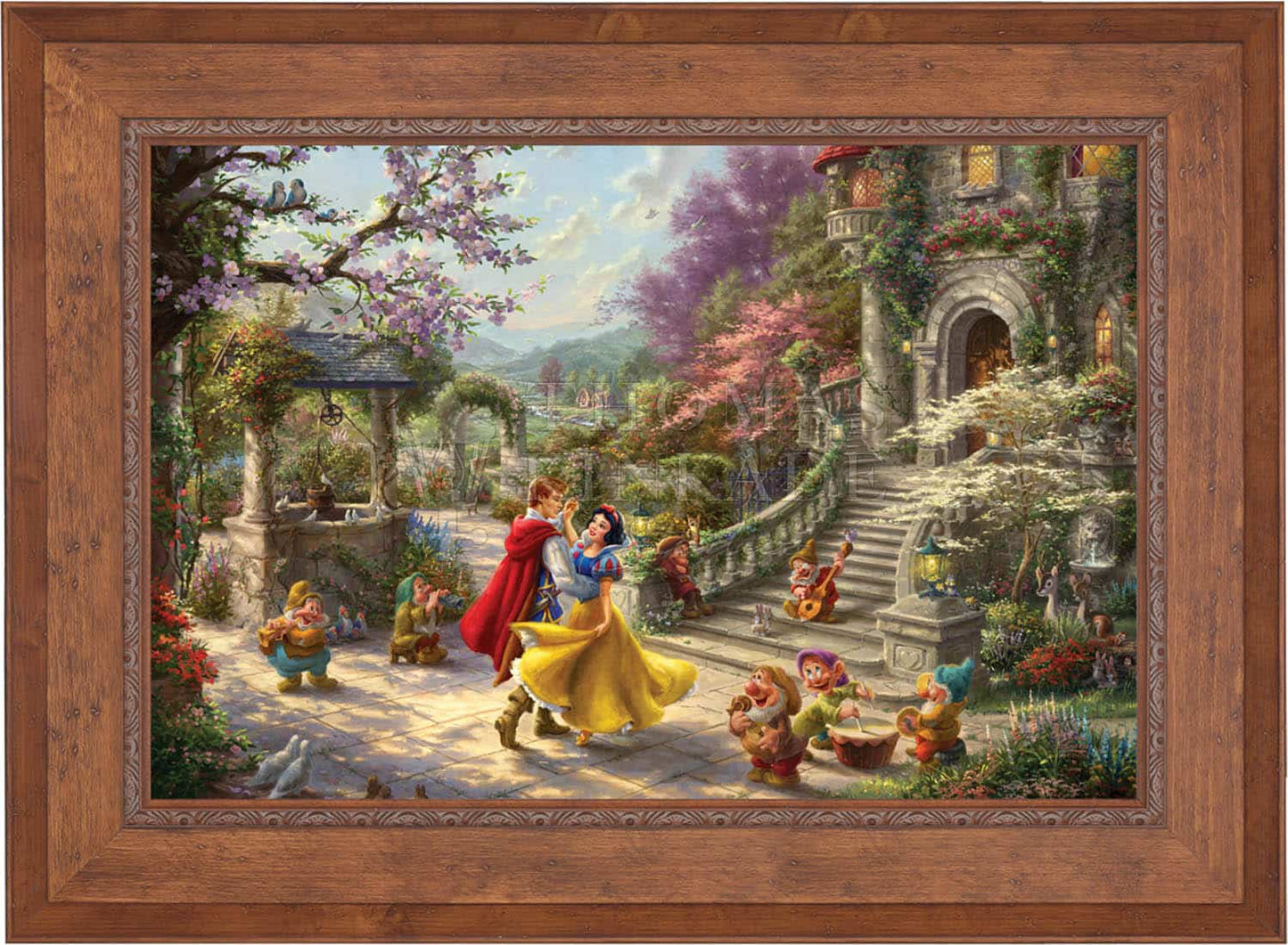 Disney Snow White Dancing in the Sunlight - Limited Edition Canvas