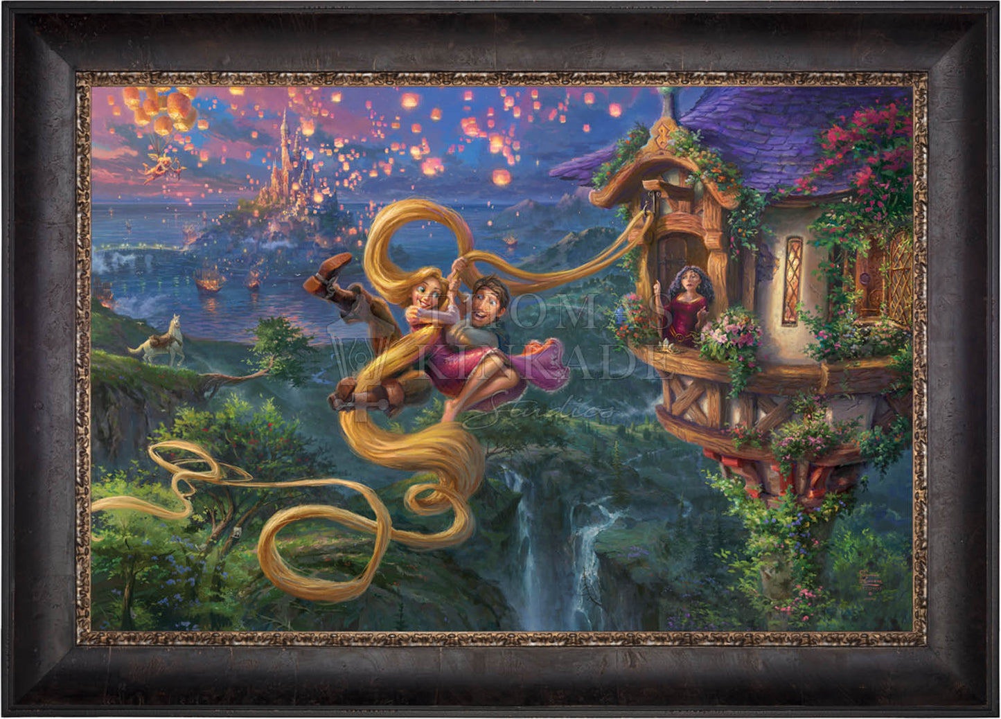 Disney Tangled Up In Love - Limited Edition Canvas