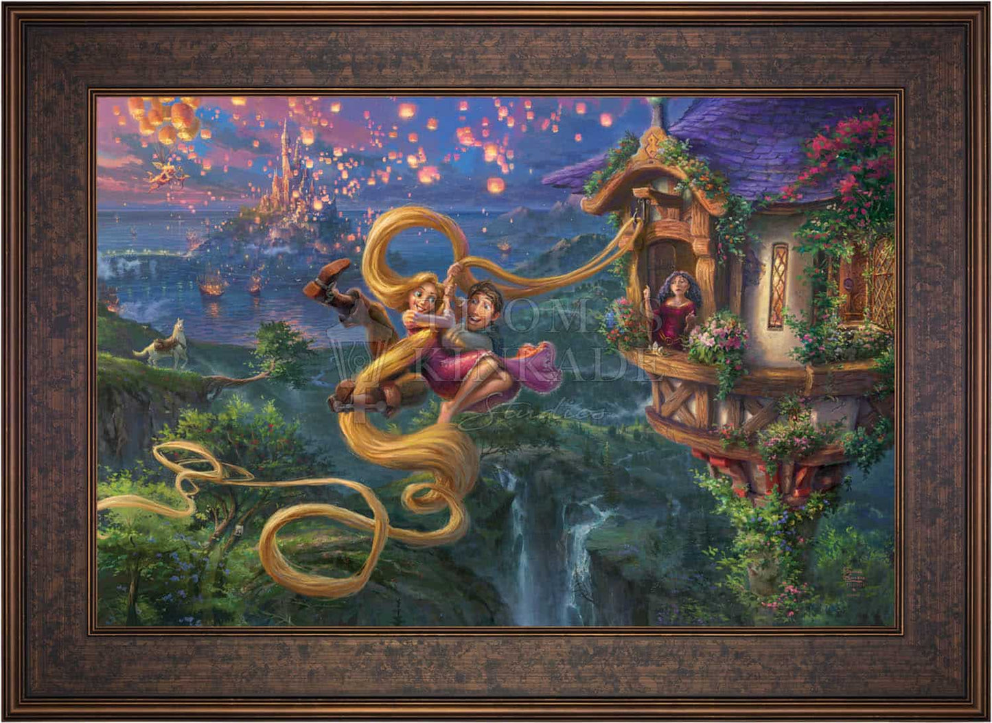 Disney Tangled Up In Love - Limited Edition Canvas
