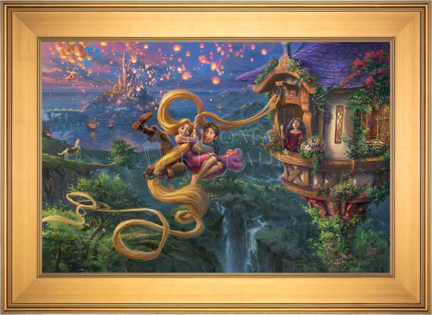 Disney Tangled Up In Love - Limited Edition Canvas