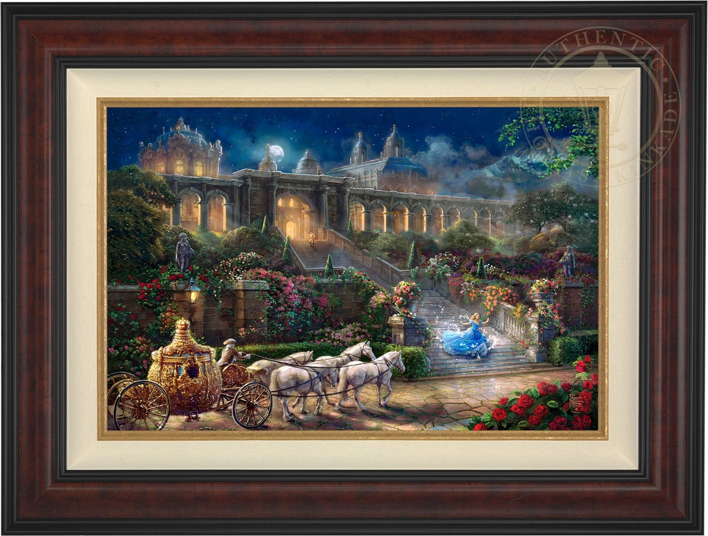 Disney Clock Strikes Midnight - Limited Edition Canvas