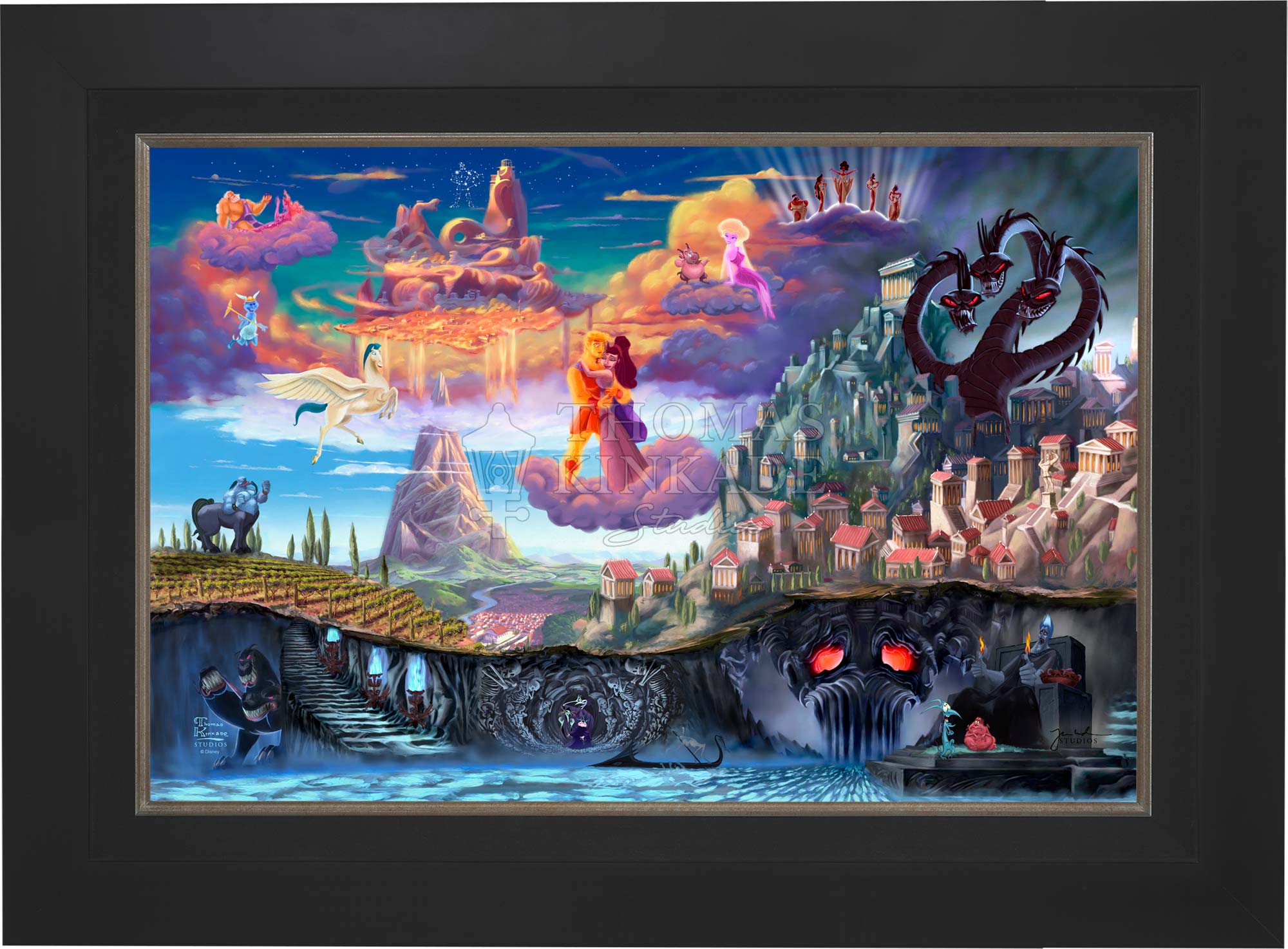 Disney Hercules - Jewel Edition Art – Thomas Kinkade Studios