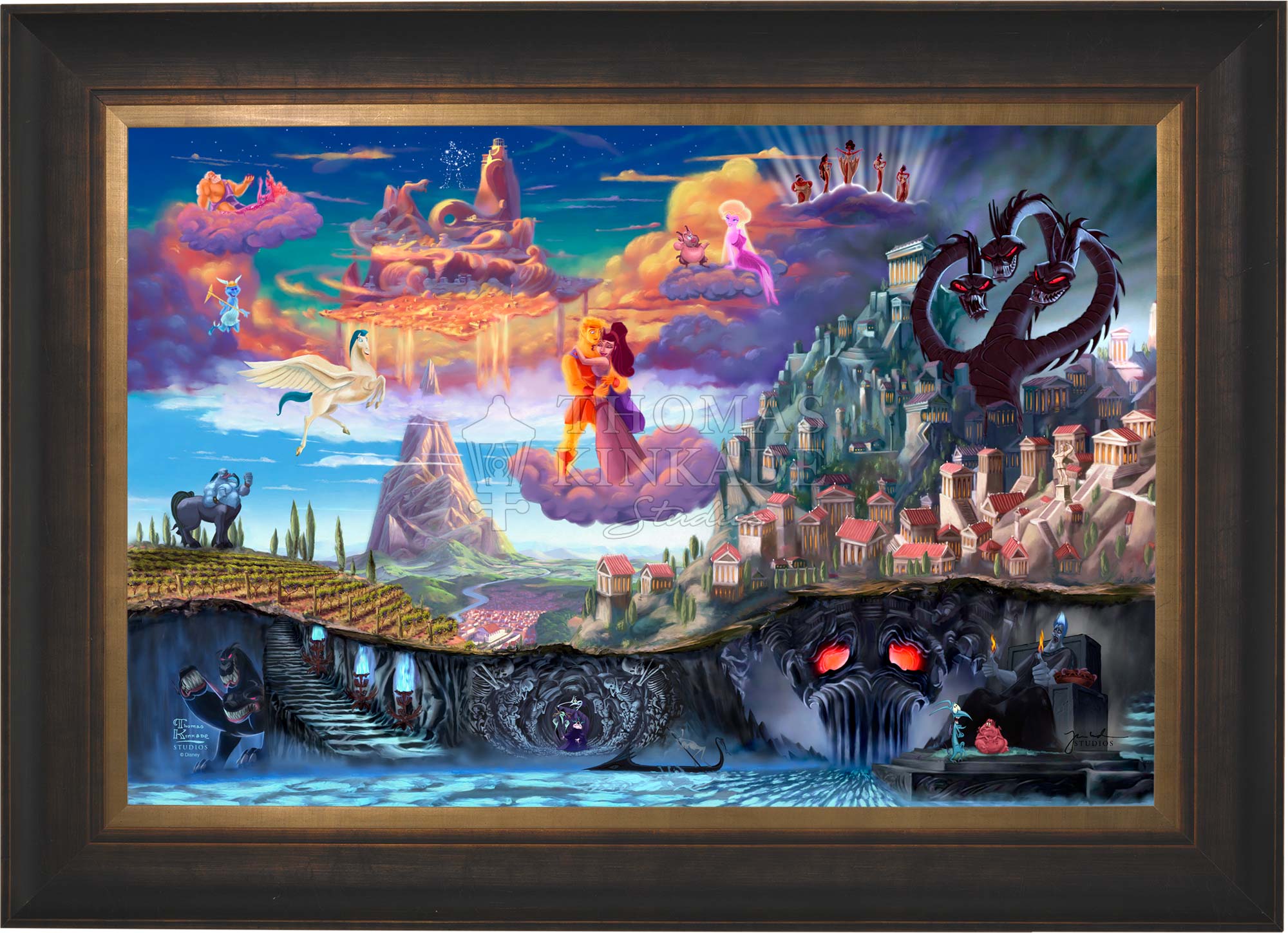 The Art of Hercules　Disney Editions Disney Hercules - Jewel Edition Art – Thomas Kinkade Studios