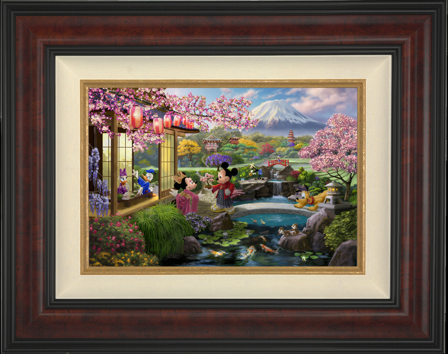 Disney Mickey and Minnie in Japan - Limited Edition Canvas