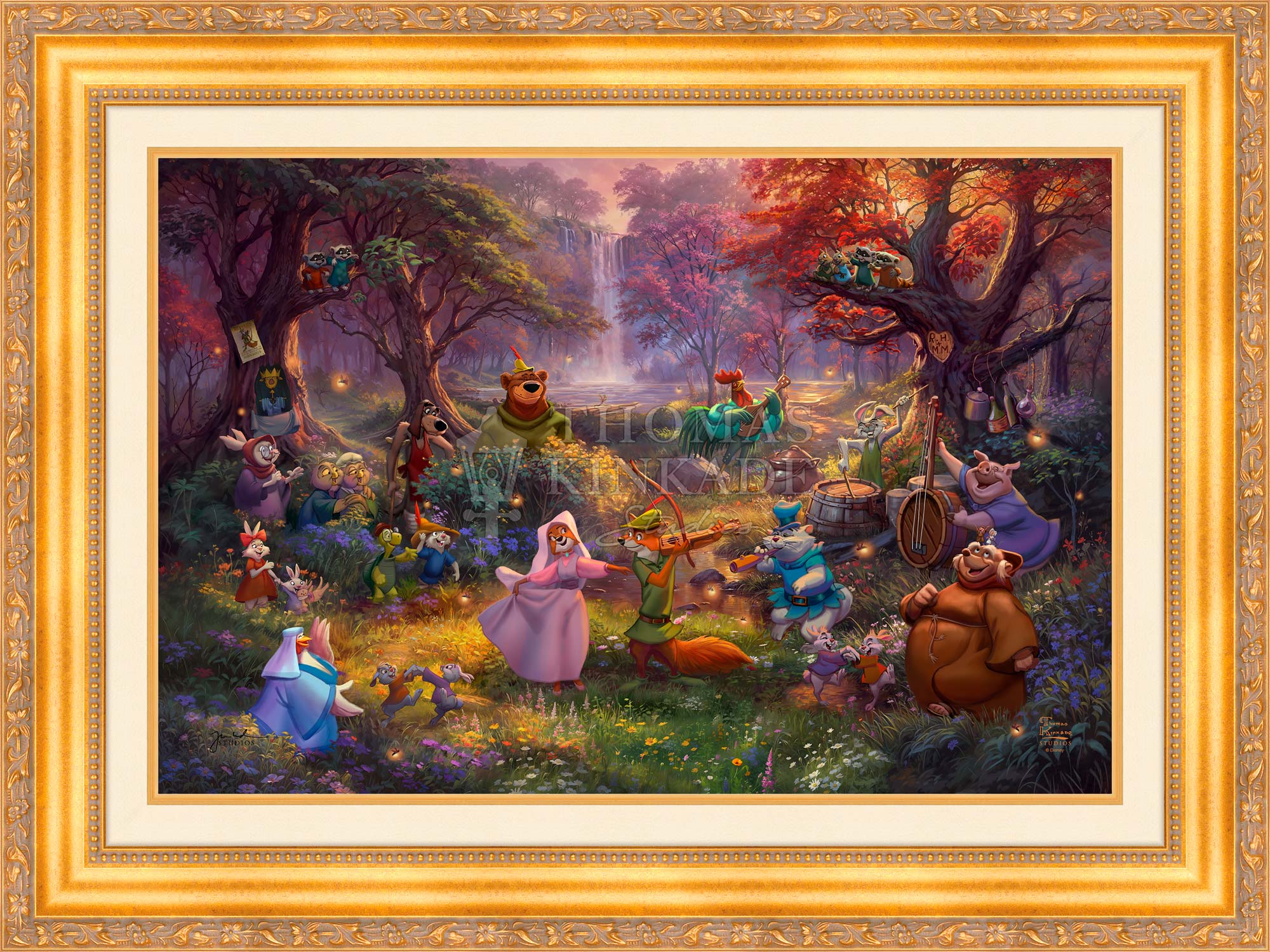 Disney Robin Hood - Limited Edition Canvas – Thomas Kinkade Studios