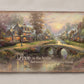 Love Bridge Between - 18" x 30" Wood Sign
