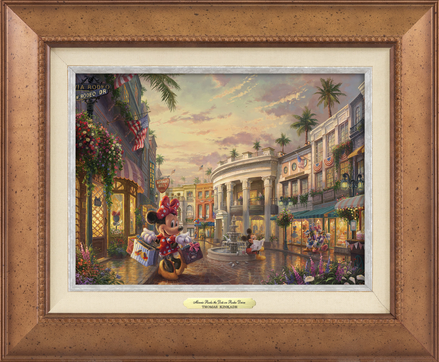 Disney Minnie Rocks the Dots on Rodeo Drive - Canvas Classics