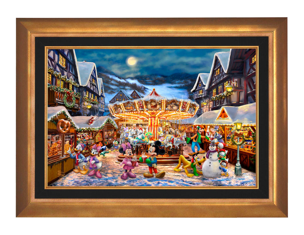 Disney Mickey and Minnie Christmas Market - Jewel Edition Art