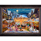 Disney Mickey and Minnie Christmas Market - Limited Edition Canvas