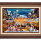 Disney Mickey and Minnie Christmas Market - Limited Edition Canvas