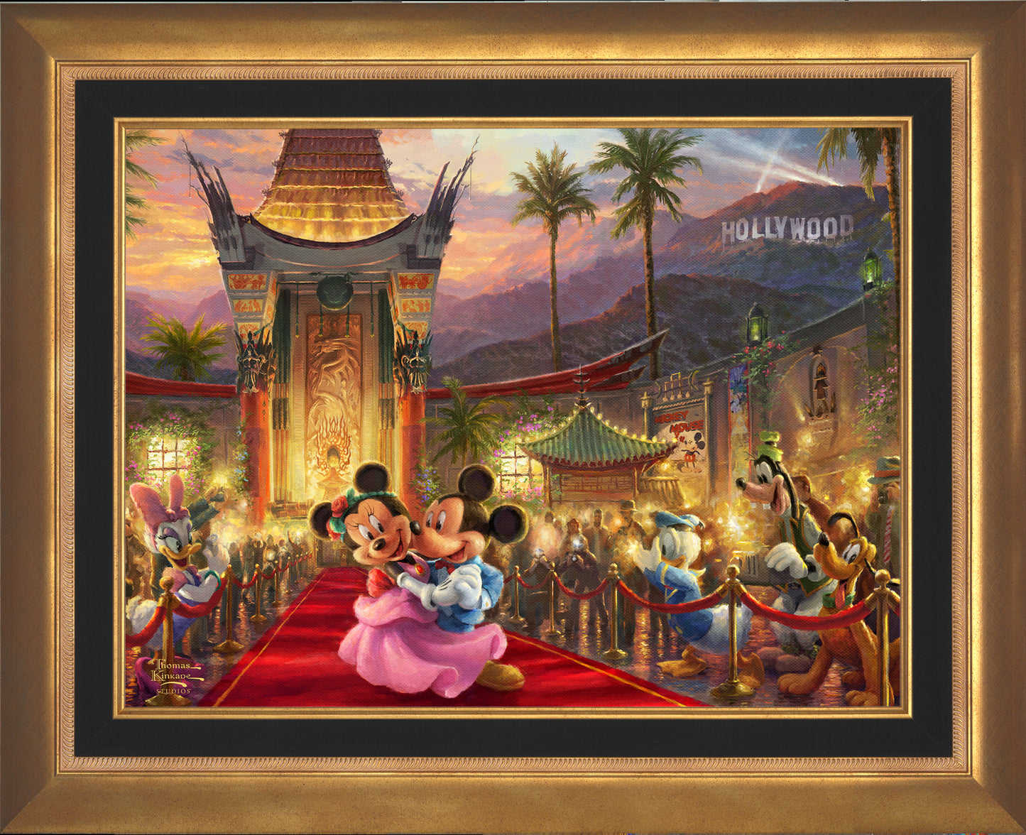 Disney Mickey and Minnie in Hollywood - Limited Edition Canvas