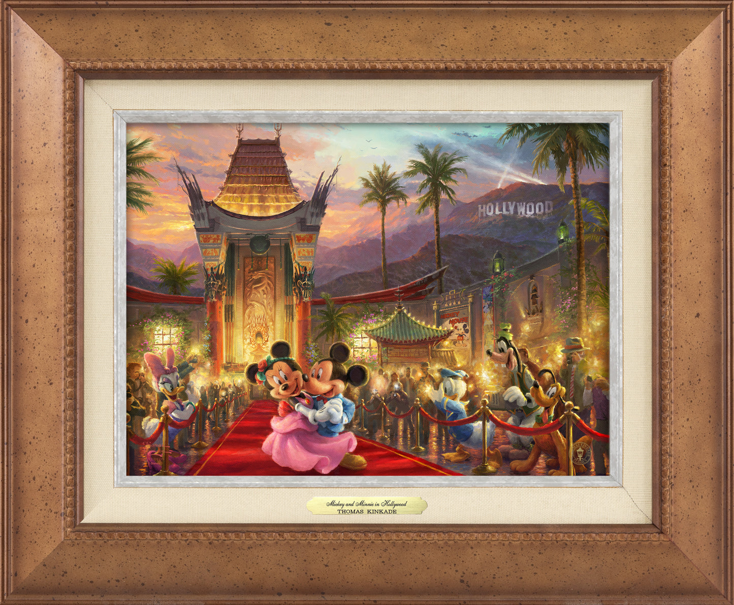 Disney Mickey and Minnie in Hollywood - Canvas Classics