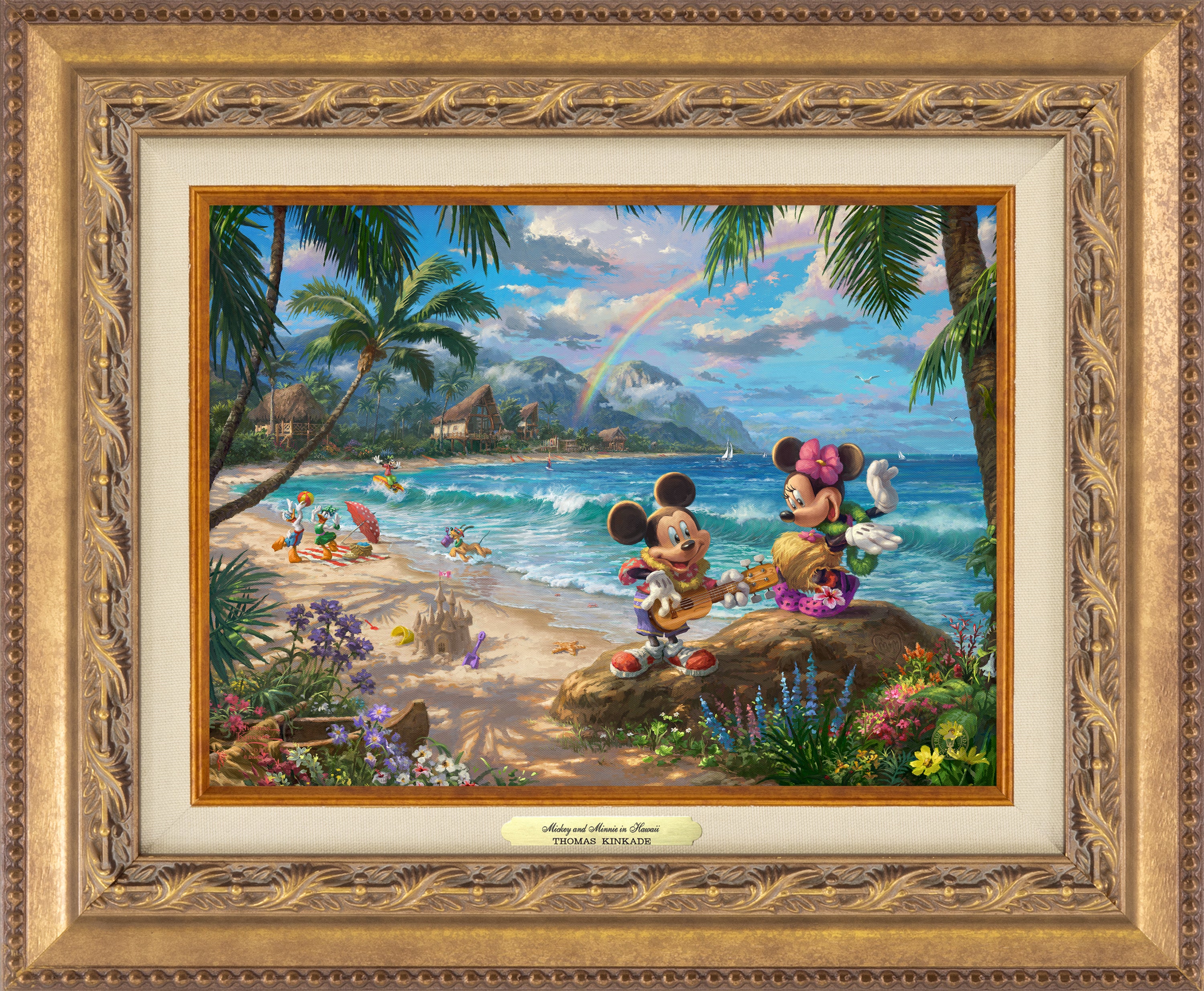Shop Disney Mickey and Minnie in Hawaii - Canvas Classics Wall Art