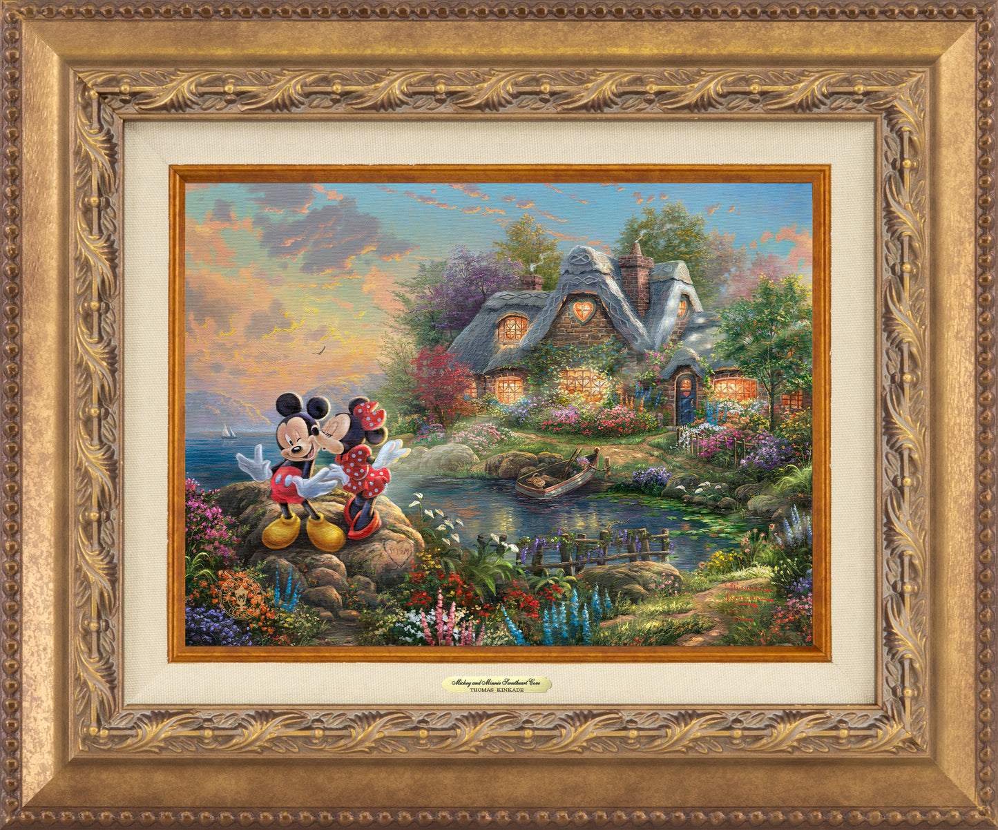 Disney Mickey and Minnie - Sweetheart Cove - Canvas Classics