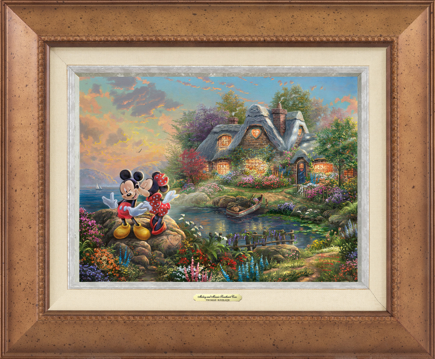 Disney Mickey and Minnie - Sweetheart Cove - Canvas Classics