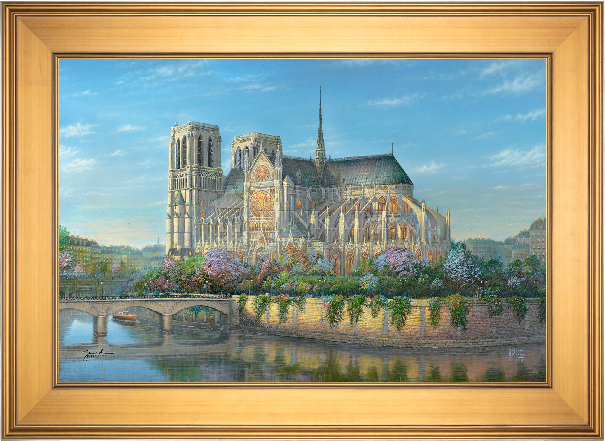 Notre Dame - Limited Edition Canvas – Thomas Kinkade Studios