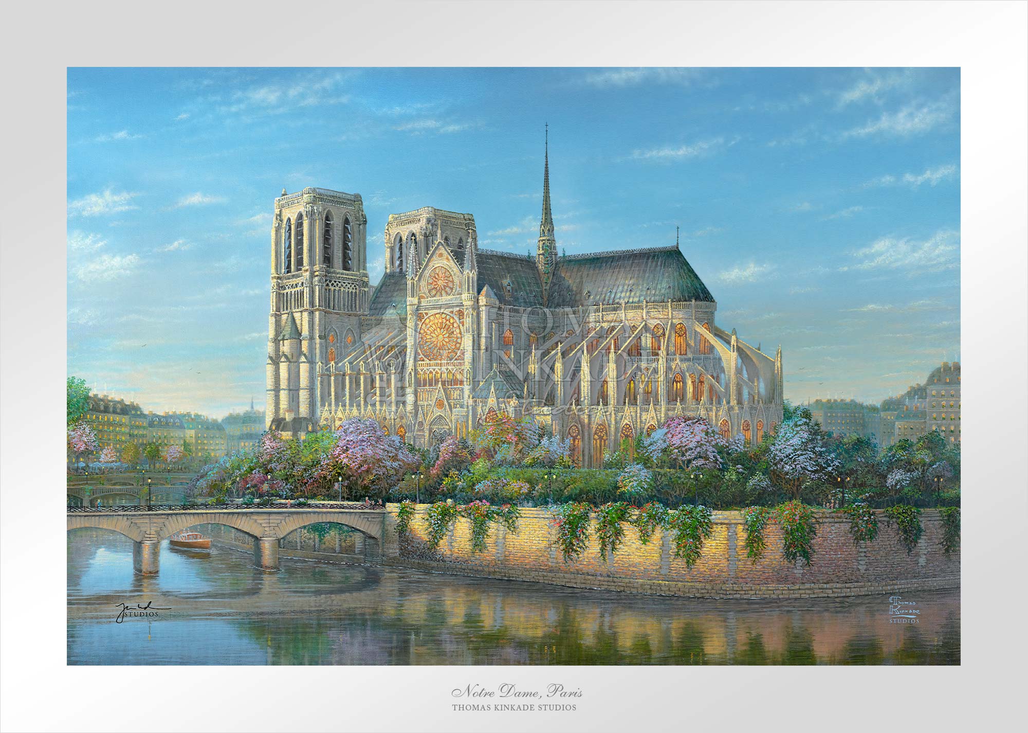Notre Dame - Limited Edition Paper – Thomas Kinkade Studios
