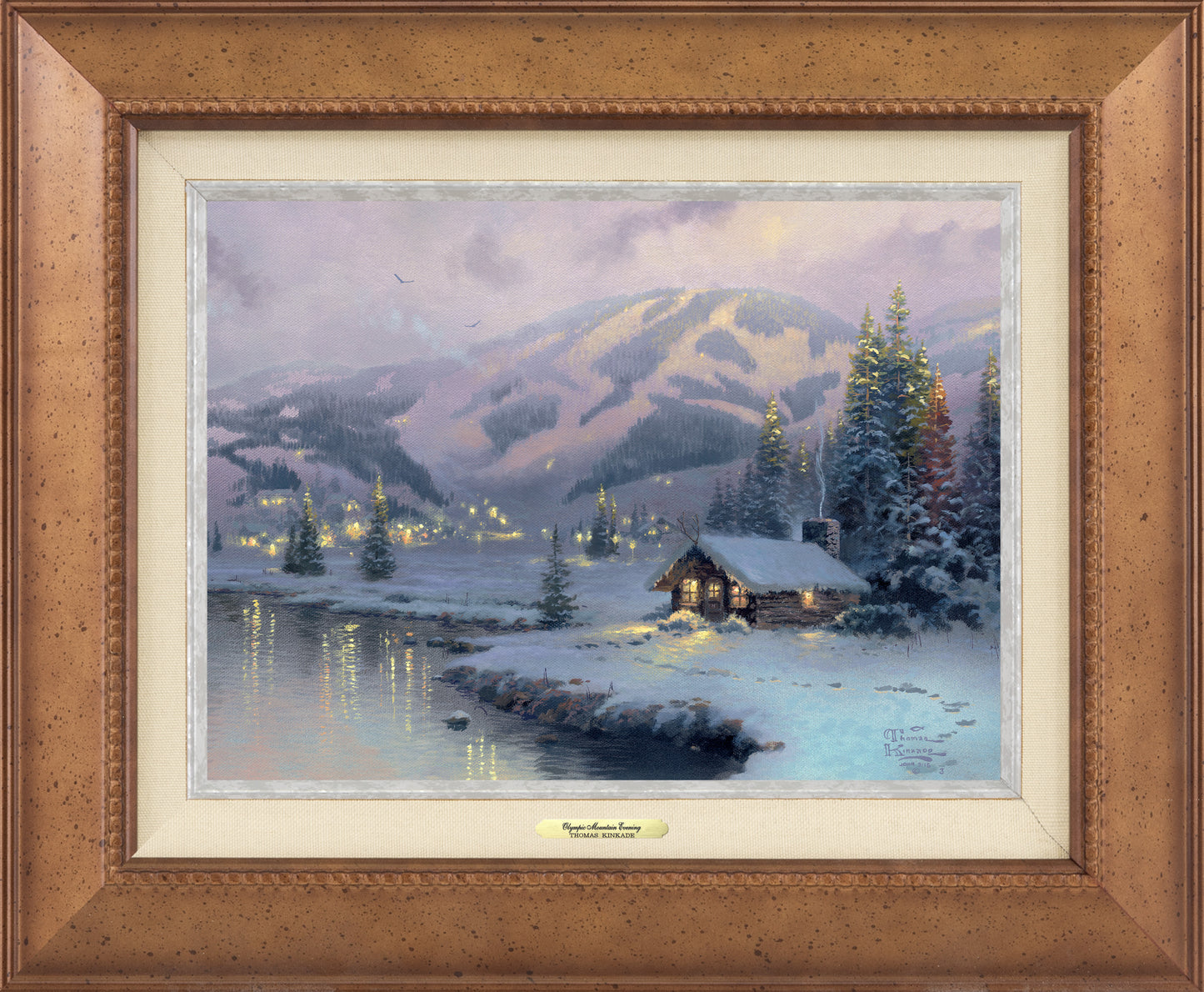Olympic Mountain Evening - Canvas Classics