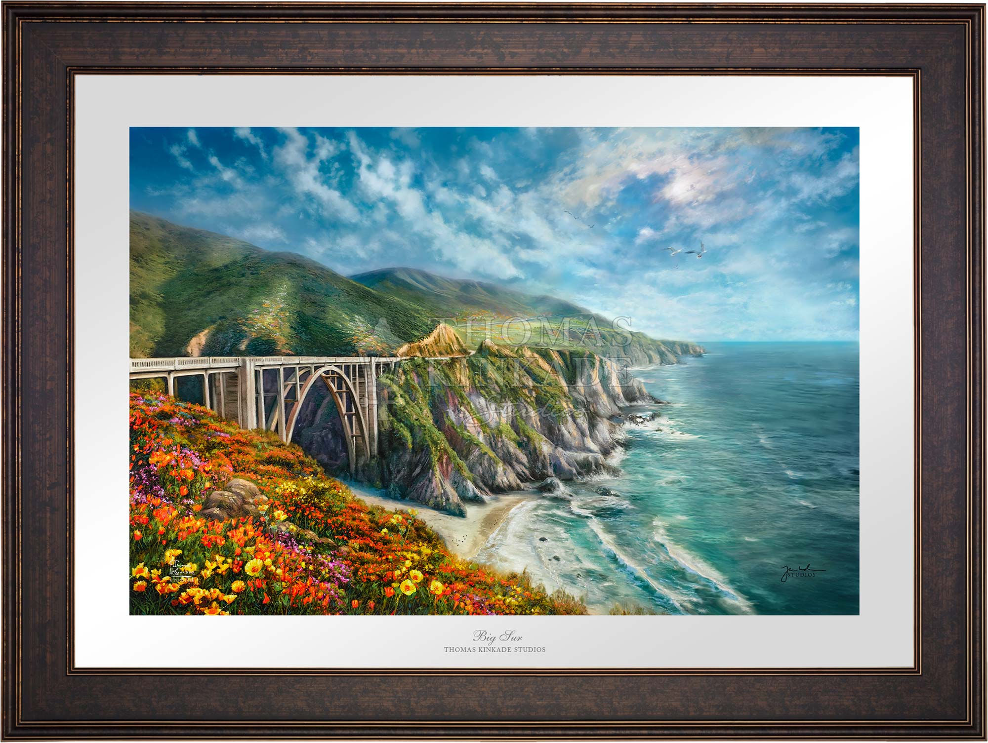 Shop Big Sur - Limited Edition Paper Wall Art From Thomas Kinkade