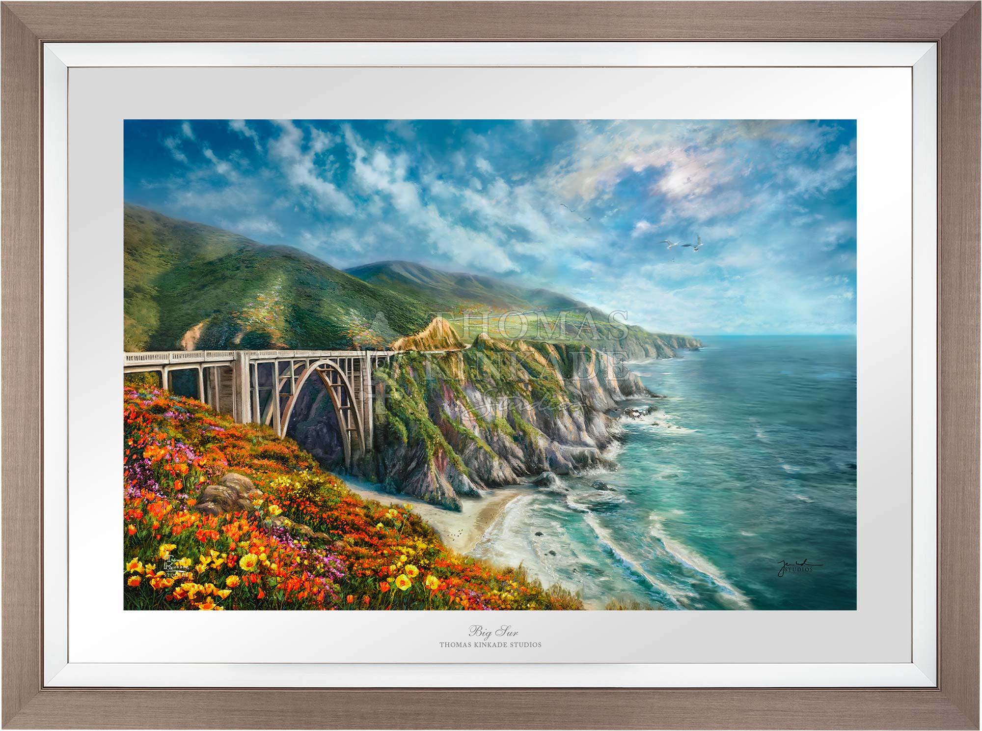 Shop Big Sur - Limited Edition Paper Wall Art From Thomas Kinkade