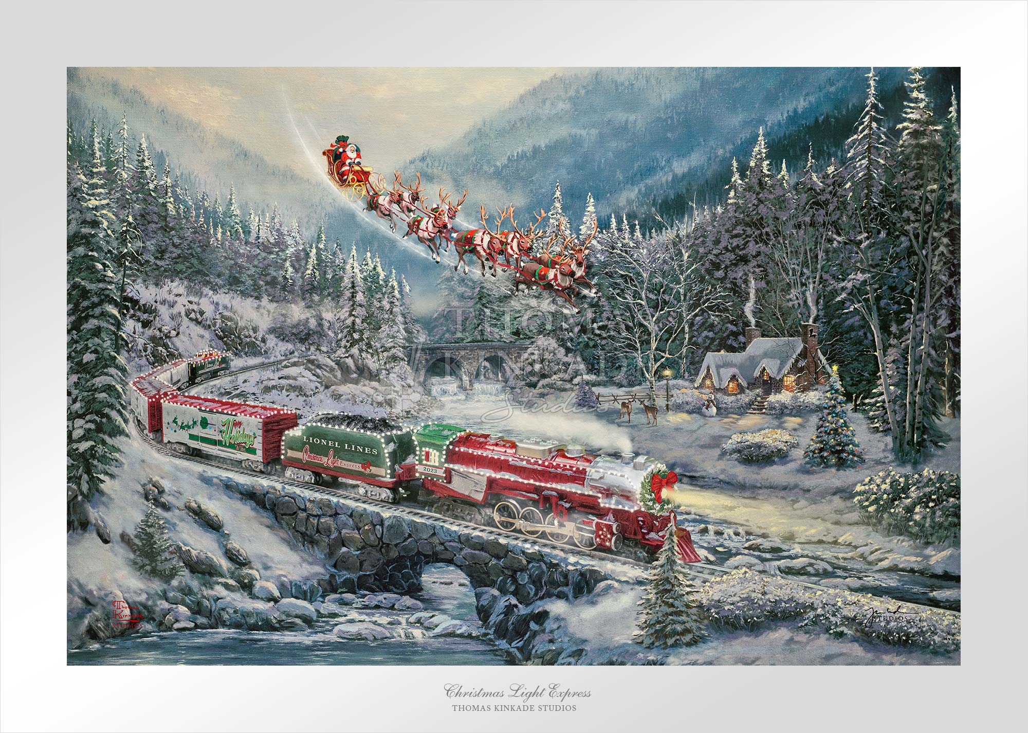 Christmas Light Express - Limited Edition Paper Limited Edition
