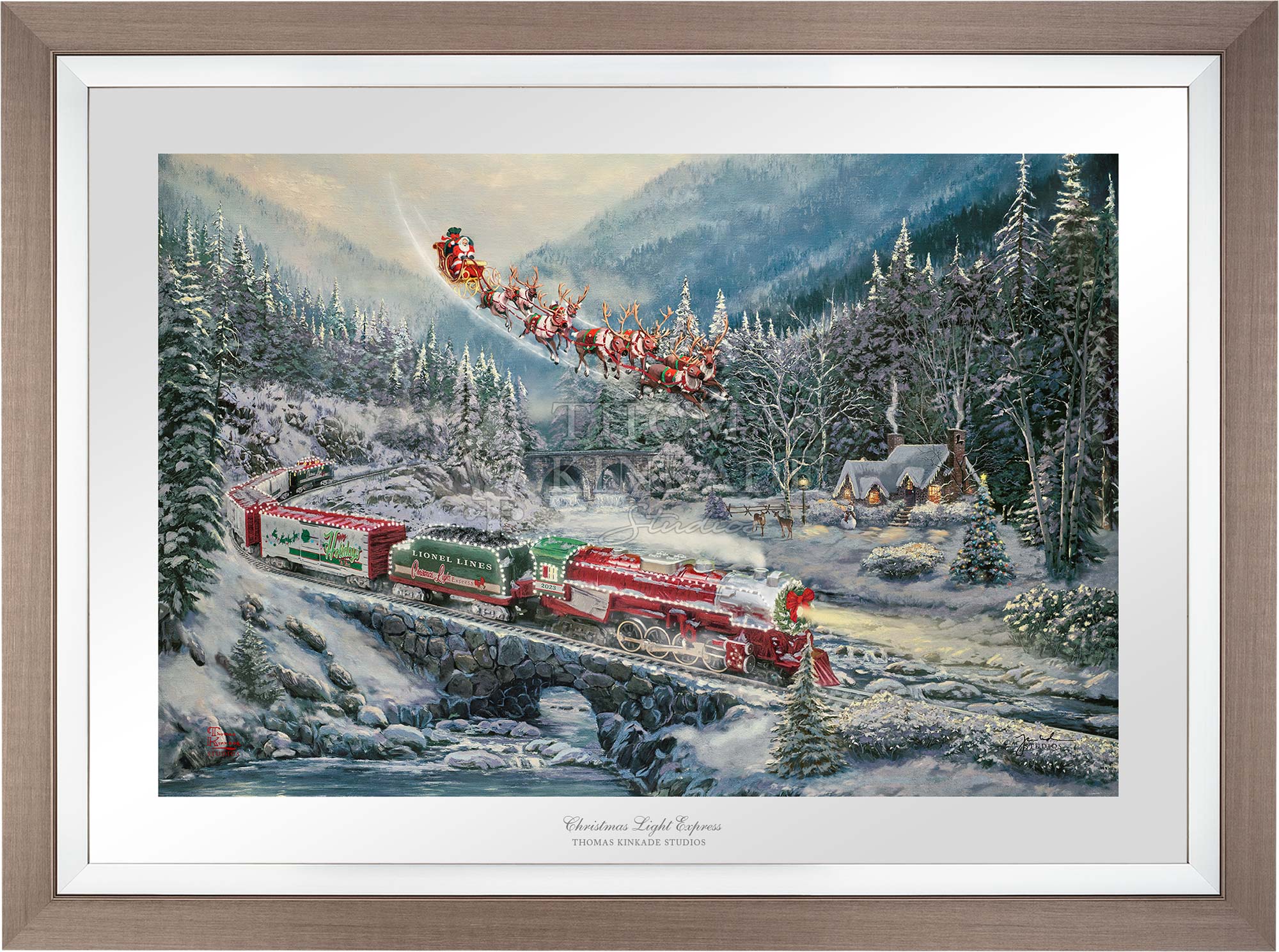 Shop Christmas Light Express - Limited Edition Paper Wall Art From