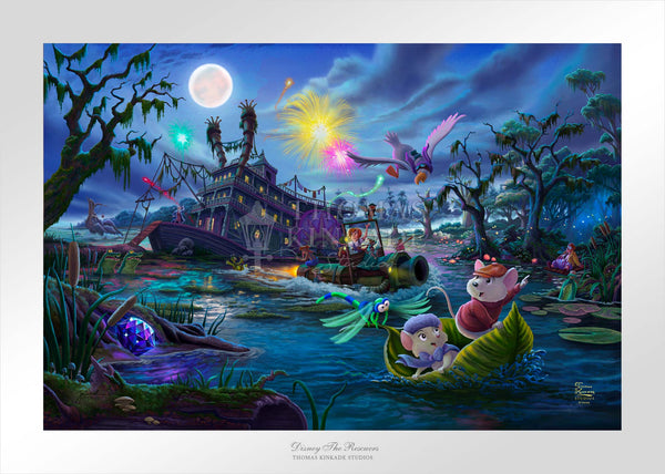 Shop Disney The Rescuers - Limited Edition Paper Wall Art From