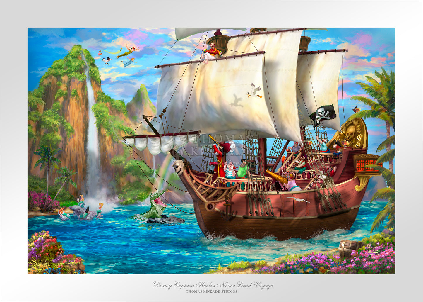 Disney Captain Hook's Never Land Voyage - Limited Edition Paper