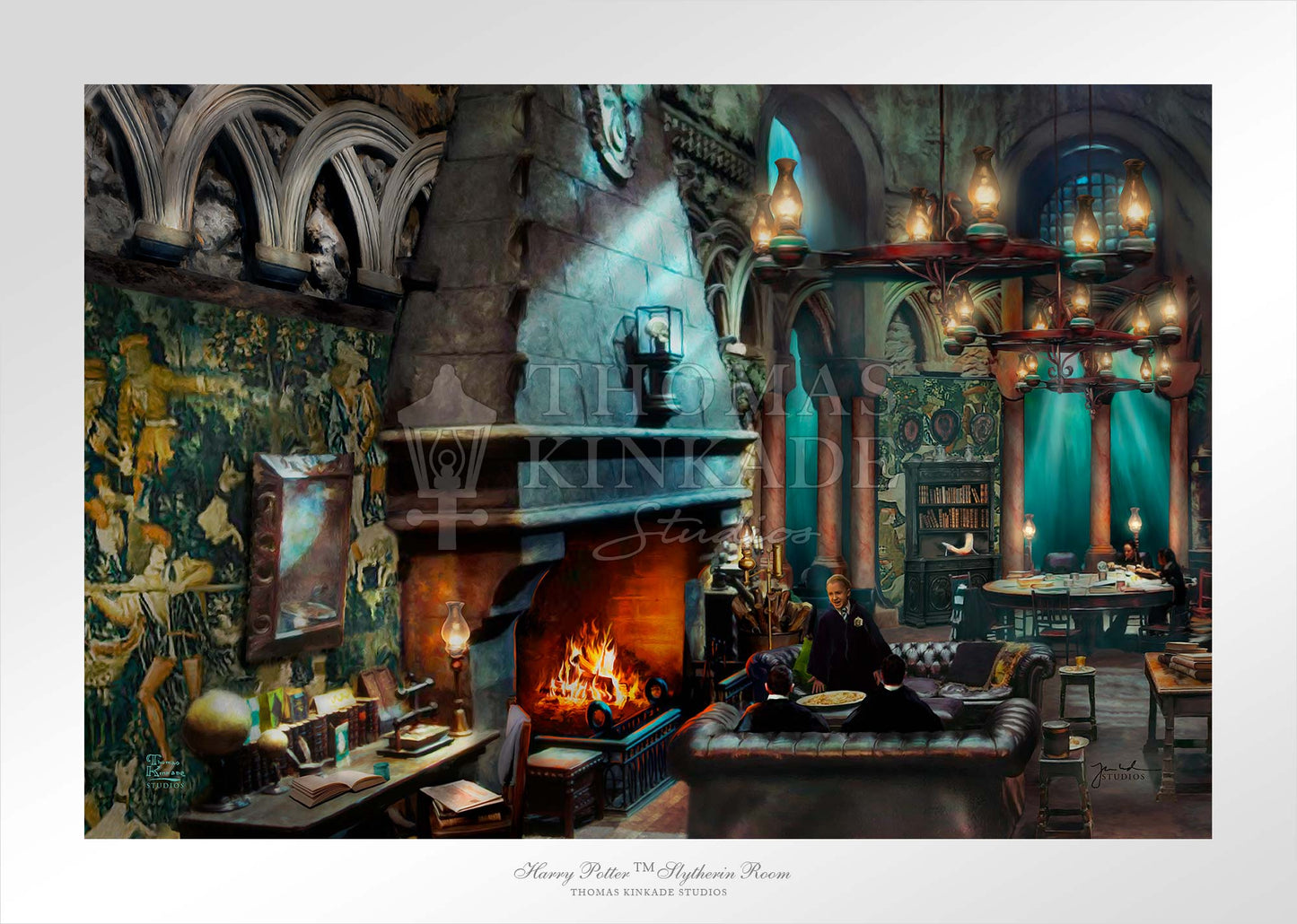 Harry Potter™ Slytherin Room - Limited Edition Paper